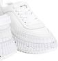 Chloé Low-Top Sneakers Brilliant White Calf Leather Nama Sneakers in wit - Thumbnail 2