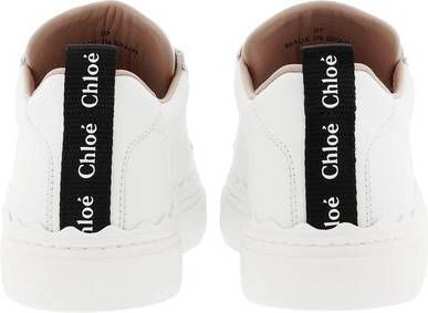 Chloé Witte Sneakers met Golvende Rand White Dames - Foto 9