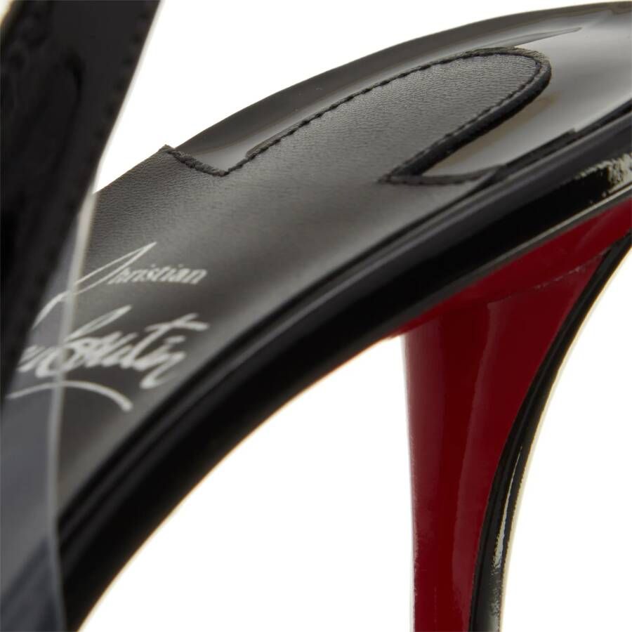 Christian Louboutin Pumps & high heels Posticha 80 Patent in zwart