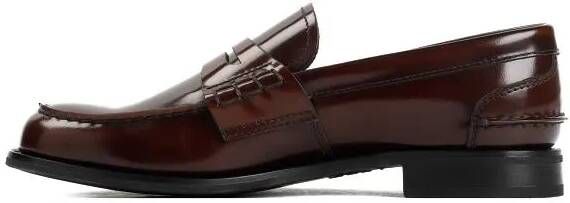 Church's Loafers Tabac Leather Pembrey Loafers in zwart