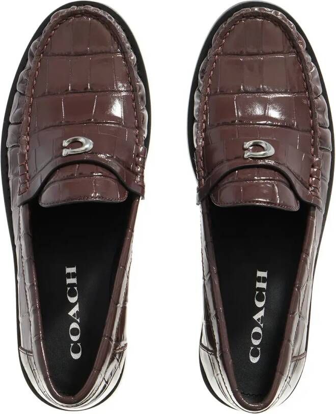 Coach Loafers Jolene Leather Loafer in bruin