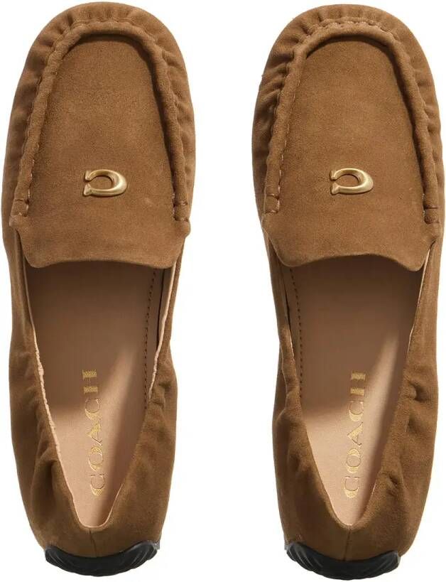 Coach Loafers Ronnie Suede Loafer in bruin