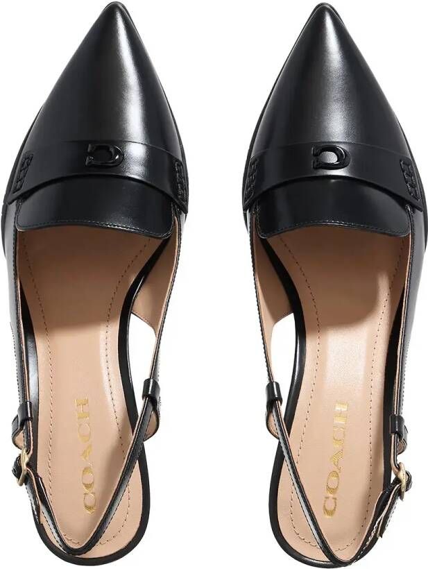 Coach Pumps & high heels Nikola Leather Hybrid Slingback in zwart