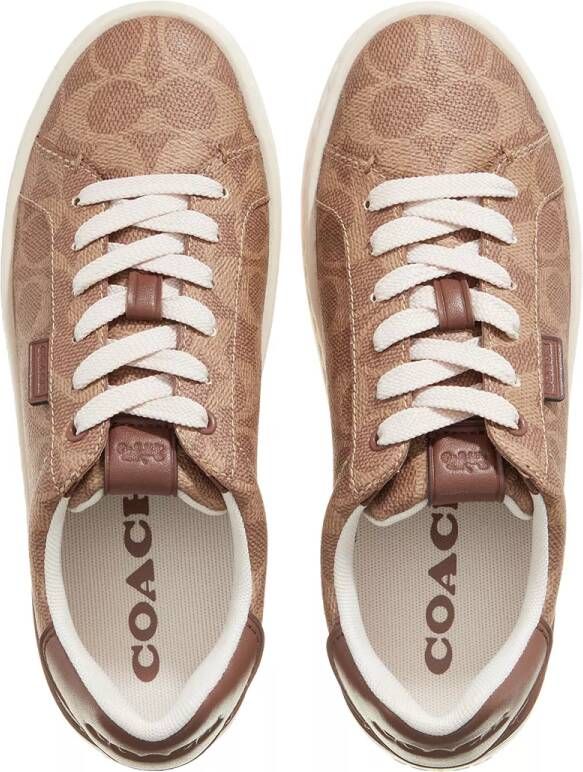 Coach Sneakers Lowline Coated Canvas in bruin