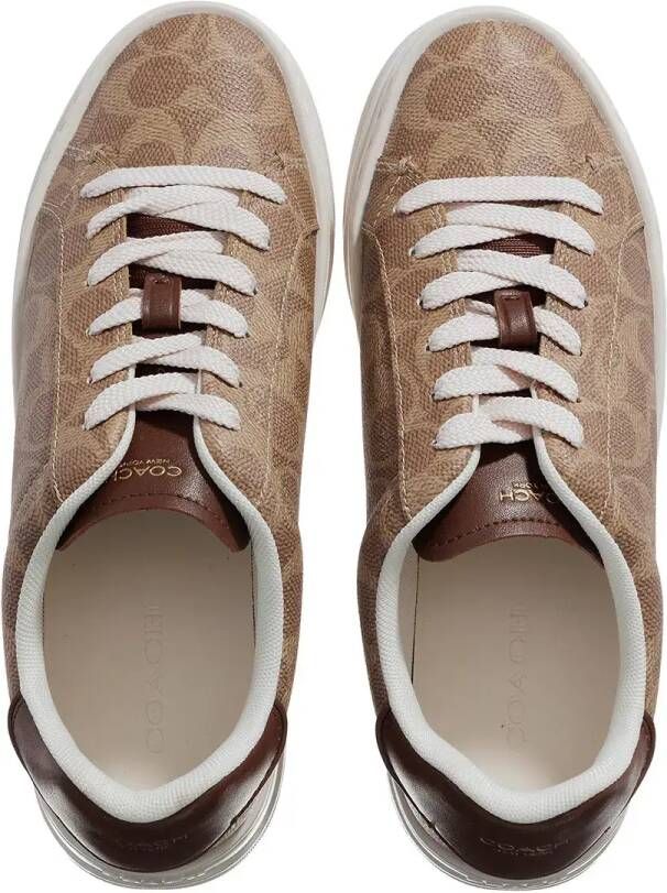 Coach Sneakers Lowline Update Coated Canvas in bruin