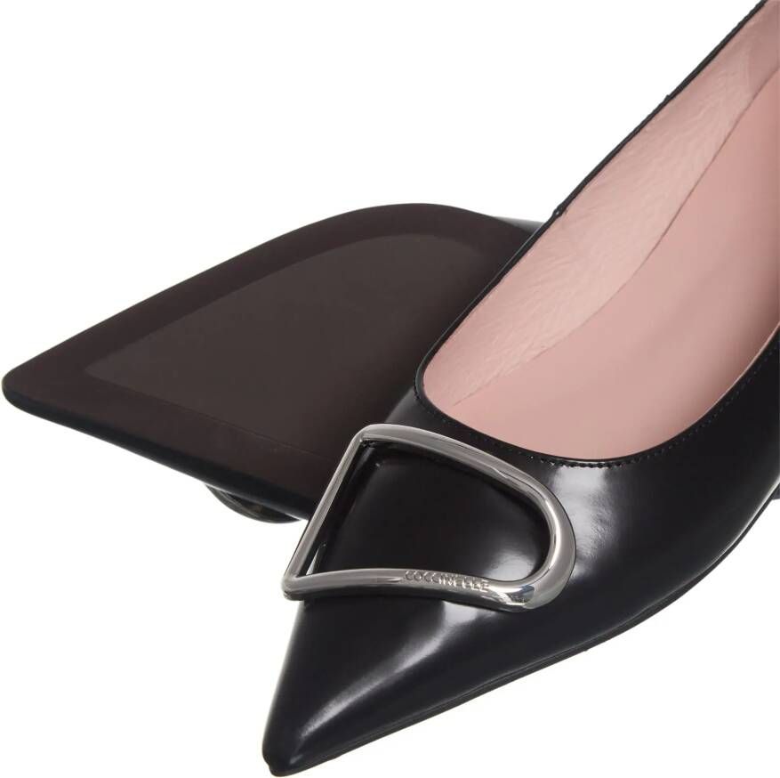 Coccinelle Loafers himma Shiny in zwart