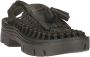 Comme des Garcons Sandalen Intricate Woven Black Sandal in zwart - Thumbnail 3