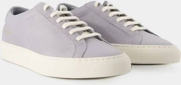 Common Projects Low-Top Sneakers Achilles Sneakers Leather Blue in blauw