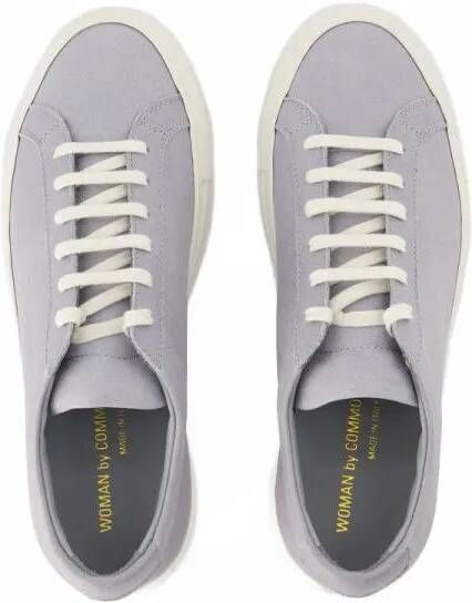 Common Projects Low-Top Sneakers Achilles Sneakers Leather Blue in blauw