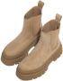 Copenhagen Studios Chelsea boots Dames Laarzen Damesschoenen Nubuck CPH686 Taupe - Thumbnail 13