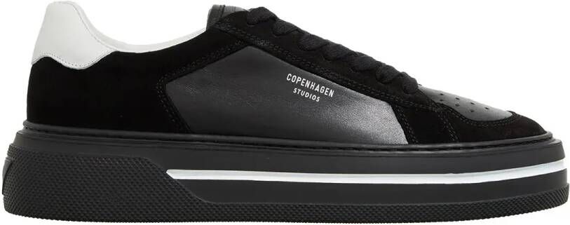 Copenhagen Low-Top Sneakers CPH181 Leather Mix in zwart