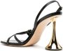 Coperni Sandalen Orchestra Sandals With Gold Detail in zwart - Thumbnail 10