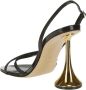 Coperni Sandalen Orchestra Sandals With Gold Detail in zwart - Thumbnail 5