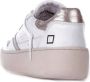 D.A.T.E Low-Top Sneakers White Platinum in wit - Thumbnail 2