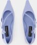 Dolce&Gabbana Loafers & ballerina schoenen Ballerinas Leather Blue in blauw - Thumbnail 12