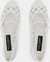 Dolce&Gabbana Loafers & ballerina schoenen Ballerinas Leather White in wit - Thumbnail 12