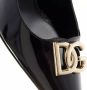 Dolce&Gabbana Pumps & high heels Logo Detailed Pumps in zwart - Thumbnail 2