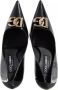 Dolce&Gabbana Pumps & high heels Logo Detailed Pumps in zwart - Thumbnail 3