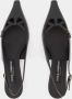 Dolce&Gabbana Pumps & high heels Slingbacks Leather Black in zwart - Thumbnail 6