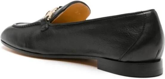 Doucal's Horsebit-Detail Leather Loafers in zwart