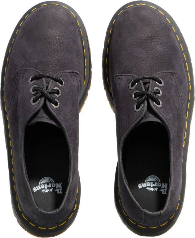 Dr. Martens Loafers & ballerina schoenen 3 Eye Shoe 1461 Quad II in donkergrijs