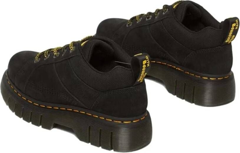 Dr. Martens Low-Top Sneakers Woodward Hiker Lo Zip 6-eye Shoes in zwart