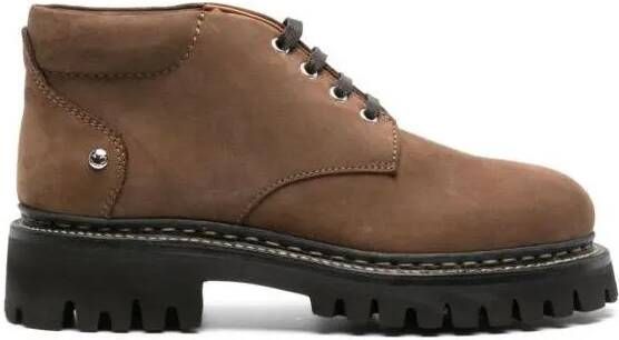 Dsquared2 Boots Dark Brown in bruin