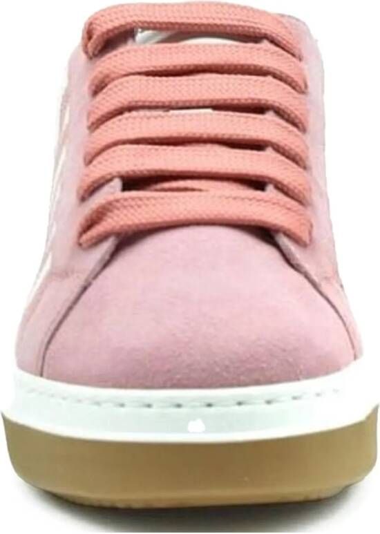 Dsquared2 Low-Top Sneakers Pink in poeder roze