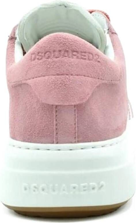 Dsquared2 Low-Top Sneakers Pink in poeder roze