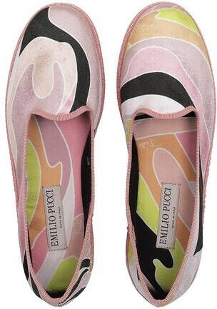 EMILIO PUCCI Loafers & ballerina schoenen Moccasins Vetrate in poeder roze