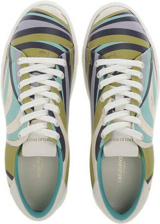 EMILIO PUCCI Sneakers Calf Leather in meerkleurig