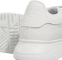 Emporio Armani Witte Leren Sneakers Logodetail Rubberen Zool White Dames - Thumbnail 14