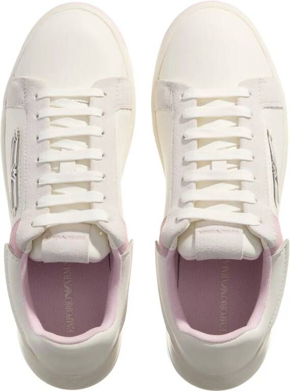 Emporio Armani Sneakers Action Leathe in crème