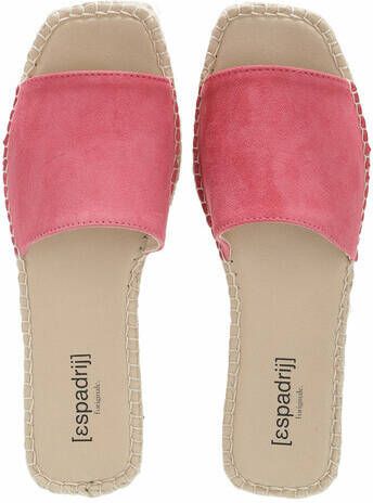 Espadrij l originale Espadrilles Carre Luxe in roze