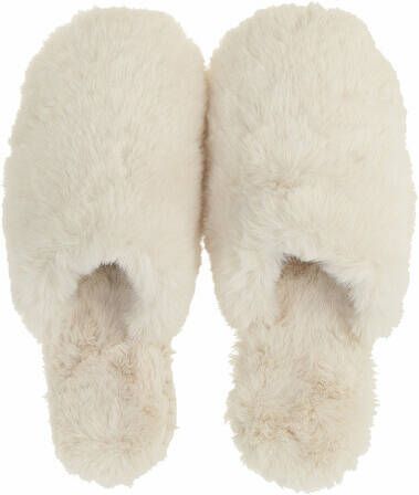 Espadrij l originale Slippers Espadrille Slipper in wit