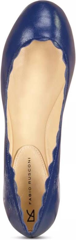 Fabio Rusconi Lage-top sneaker Ballerinas Cloe aus Leder in blauw