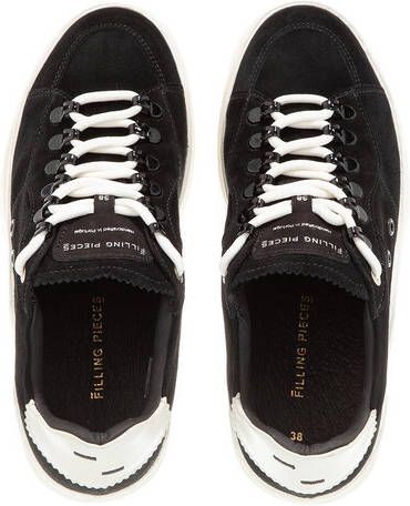 Filling Pieces Sneakers Court Serrated in zwart