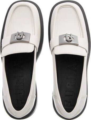 Furla Loafers & ballerina schoenen COLLEGE LOAFER T.35 in grijs