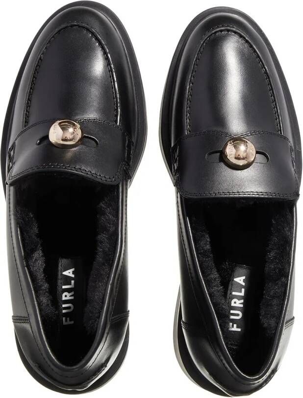 Furla Loafers & ballerina schoenen Sfera Loafer T.25 in zwart