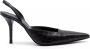 Gia Borghini Pumps & high heels GIABORGHINI Schwarze Slingback-Pumps aus Leder in zwart - Thumbnail 2