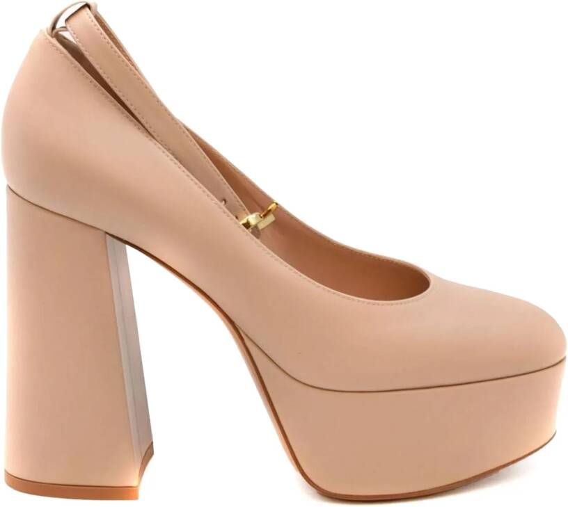 Gianvito Rossi Hoge hakken Decollete Beige in beige