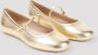 Gianvito Rossi Loafers Carla Ballerina in goud - Thumbnail 4