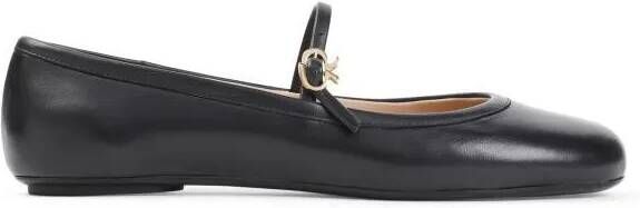 Gianvito Rossi Loafers Carla Ballerinas in zwart