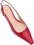 Gianvito Rossi Loafers Tokio Leather Sling-Back in rood - Thumbnail 2