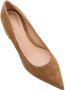 Gianvito Rossi Hoge hakken 45Mm Suede Piper Pump in bruin - Thumbnail 2