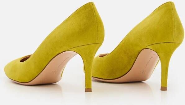 Gianvito Rossi Hoge hakken Green Suede Pump in groen