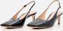 Gianvito Rossi Hoge hakken Nuit Heel Sling-Back in zwart - Thumbnail 2