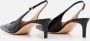 Gianvito Rossi Hoge hakken Nuit Heel Sling-Back in zwart - Thumbnail 4