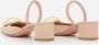 Gianvito Rossi Sandalen Leather Slingback in beige - Thumbnail 4