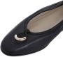 Giorgio Armani Loafers Black Lamb Leather Ballerina in zwart - Thumbnail 2